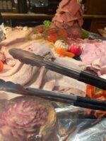 Buffet spread at The Queens Arms